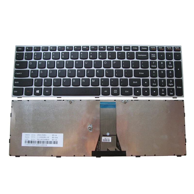 1 шт. ноутбук клавиатура без подсветки для lenovo G50-70 G50 B50 Z50 G50-30 G50-45 G50-80