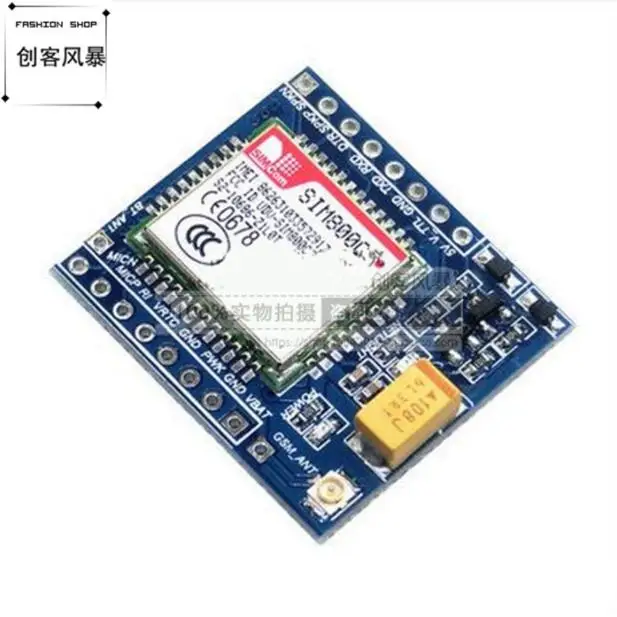 Модуль SIM800C GSM GPRS/5 V/3,3 V ttl Адаптированная программа STM32 C51 с Bluetooth и TTS
