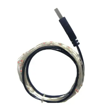 

10/100 LED USB Power Wire Copper Fairy String Lights Party Decorational Lights Warm White Outdoor Waterproof Brightness