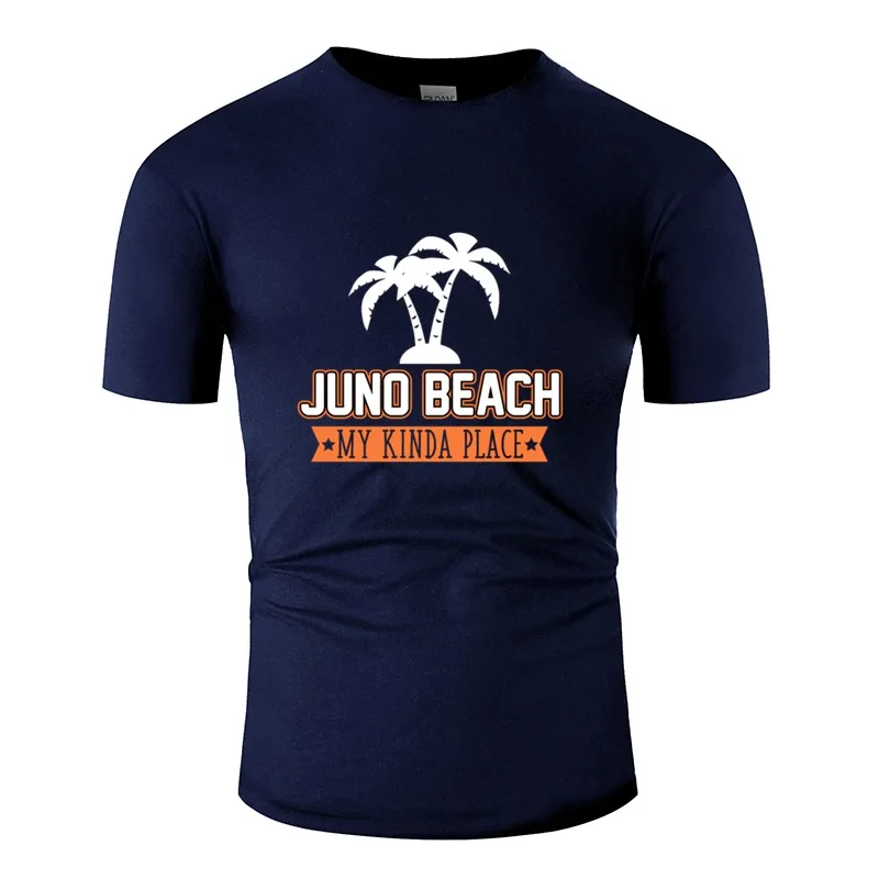 Модная футболка Juno Beach Fl Is My Kind Plate 2020 для мальчиков мужские рубашки известный