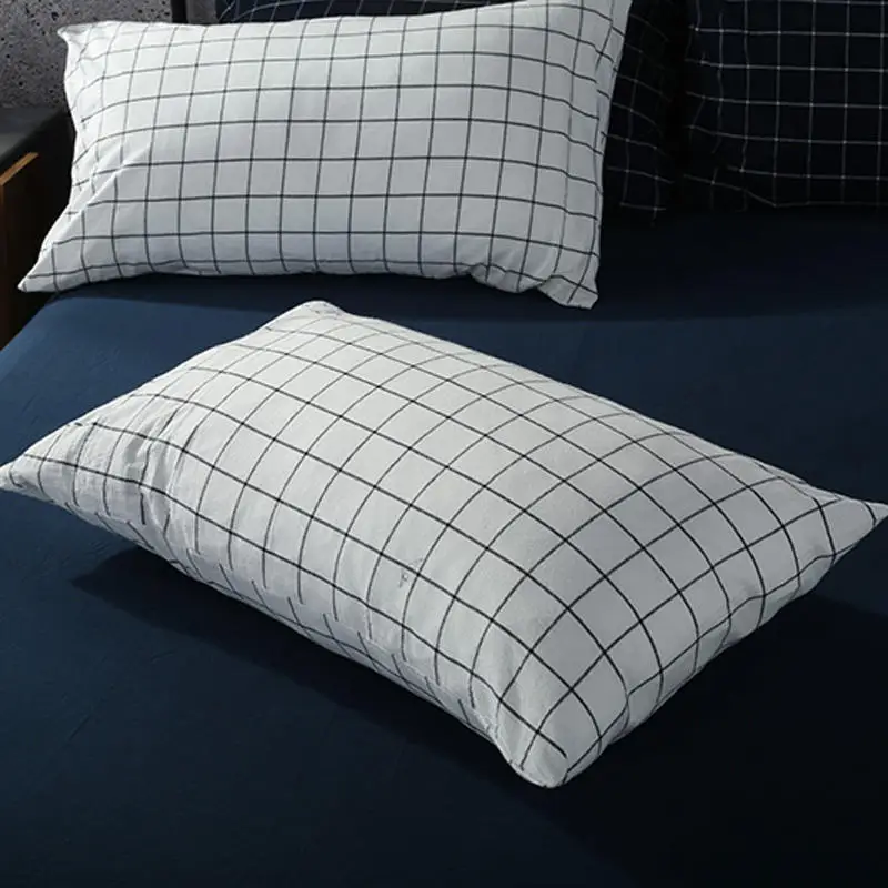 Solstice домашний текстиль модный простой и удобный дышащий Моющийся хлопок один предмет наволочка постельные принадлежности