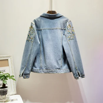 

2020 Spring Women's-4XL Jeans Coat