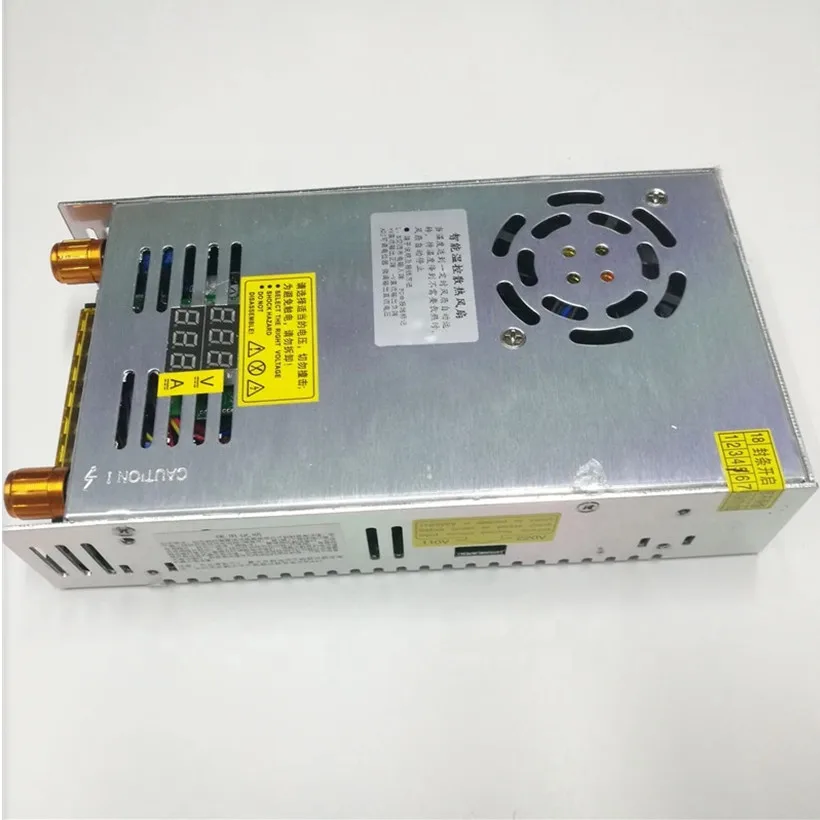480W Adjustable Switching power supply with Digital display power supply for LED DC 12V 5V 24V 36V 48V 60V 80V 120V 160v 220V-5
