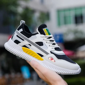 

2020 trend new Men sports shoes Comfortable Outdoor Non-slip Sneakers For Men High Quality Rubber Hard-Wearing man Running Shoes