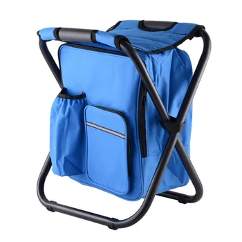 

Outdoor Portable Folding Chair Camping Hiking Fishing Tools Picnic BBQ Stool Iced Beach Backpacking Waterproof 4 colors