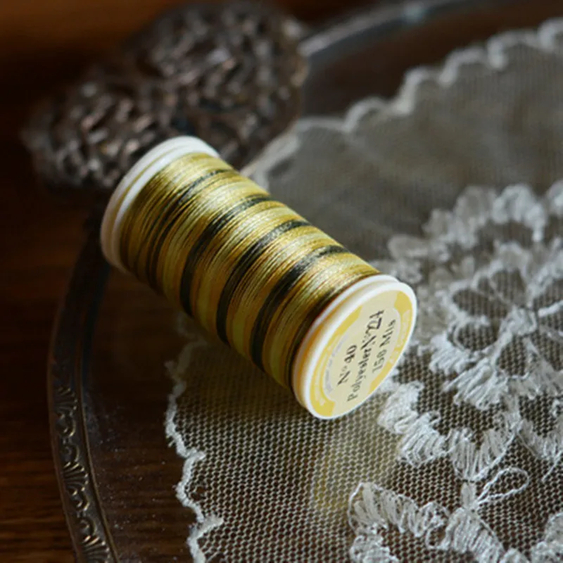 150 м ткань с градиентным окрасом швейная нить сделай сам кисточки вышивка бисером