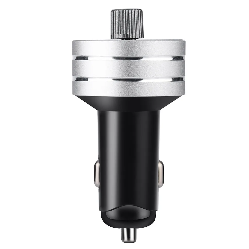 Автомобильное зарядное устройство QC 3,0 Dual USB зарядное устройство Быстрая зарядка Bluetooth USB зарядное устройство с ЖК-дисплеем