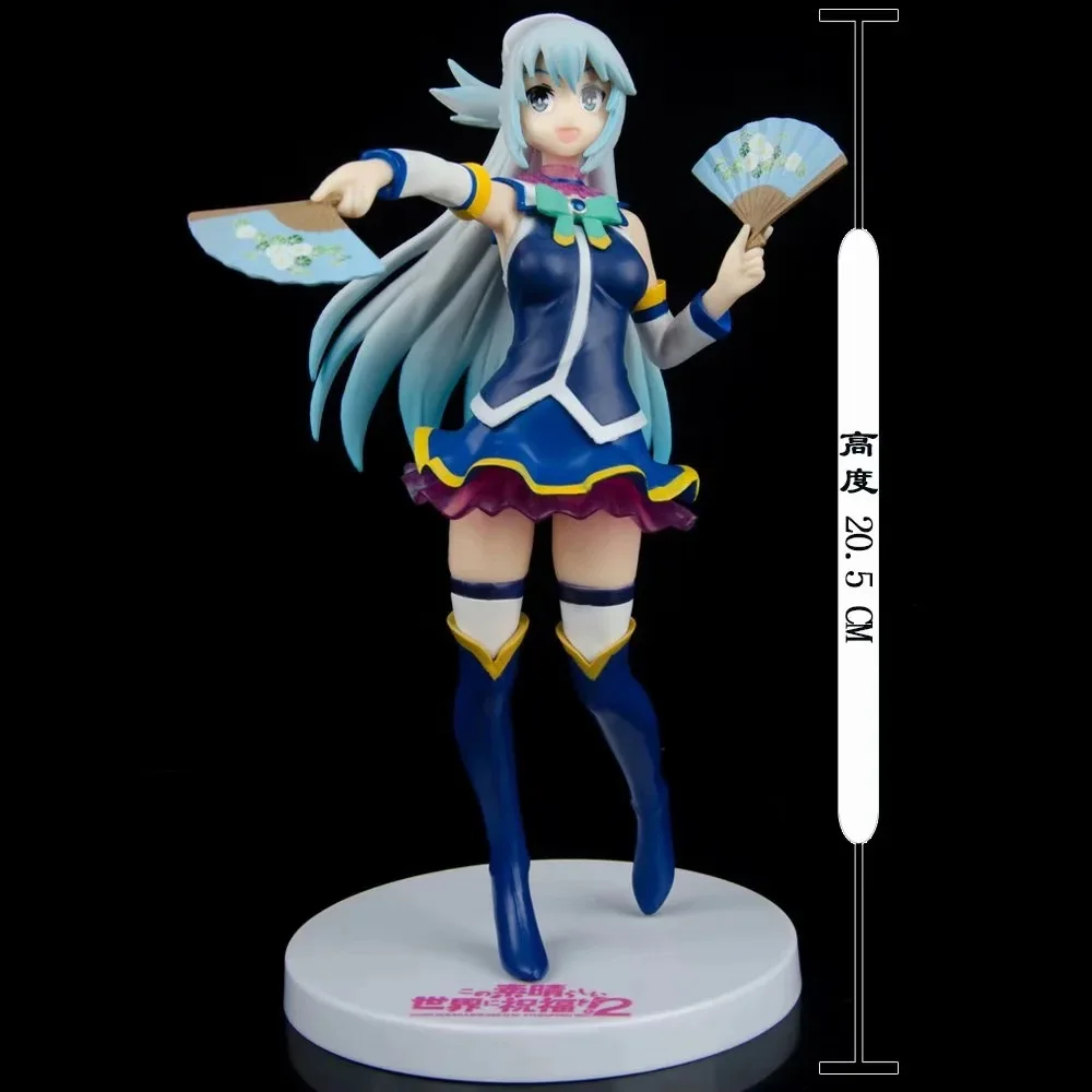 Аниме Kono Subarashii Sekai ni Shukufuku o! Megumin Aqua Akua сексуальная девушка ПВХ фигурка игрушка для
