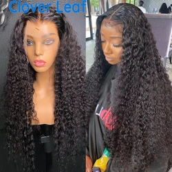 13X4 Lace Front Wig Curly Lace Front Human Hair Wigs For Black Women Remy Curly Lace Front Wig Preplucked Deep Wave Frontal Wigs