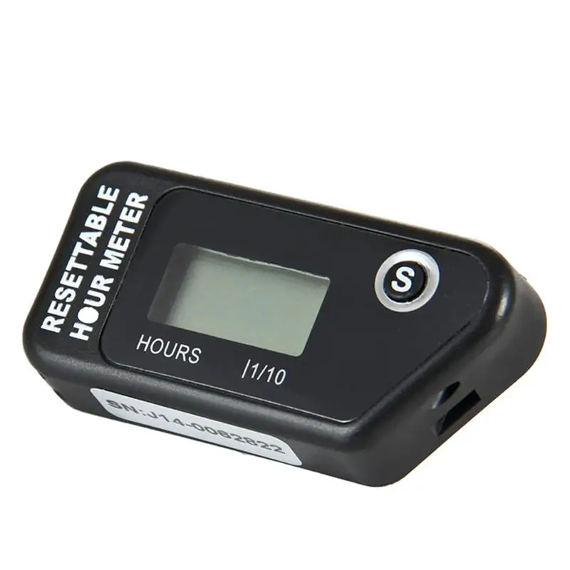 Vibration Activated Hour Meter Wireless Digital Waterproof Diesel
