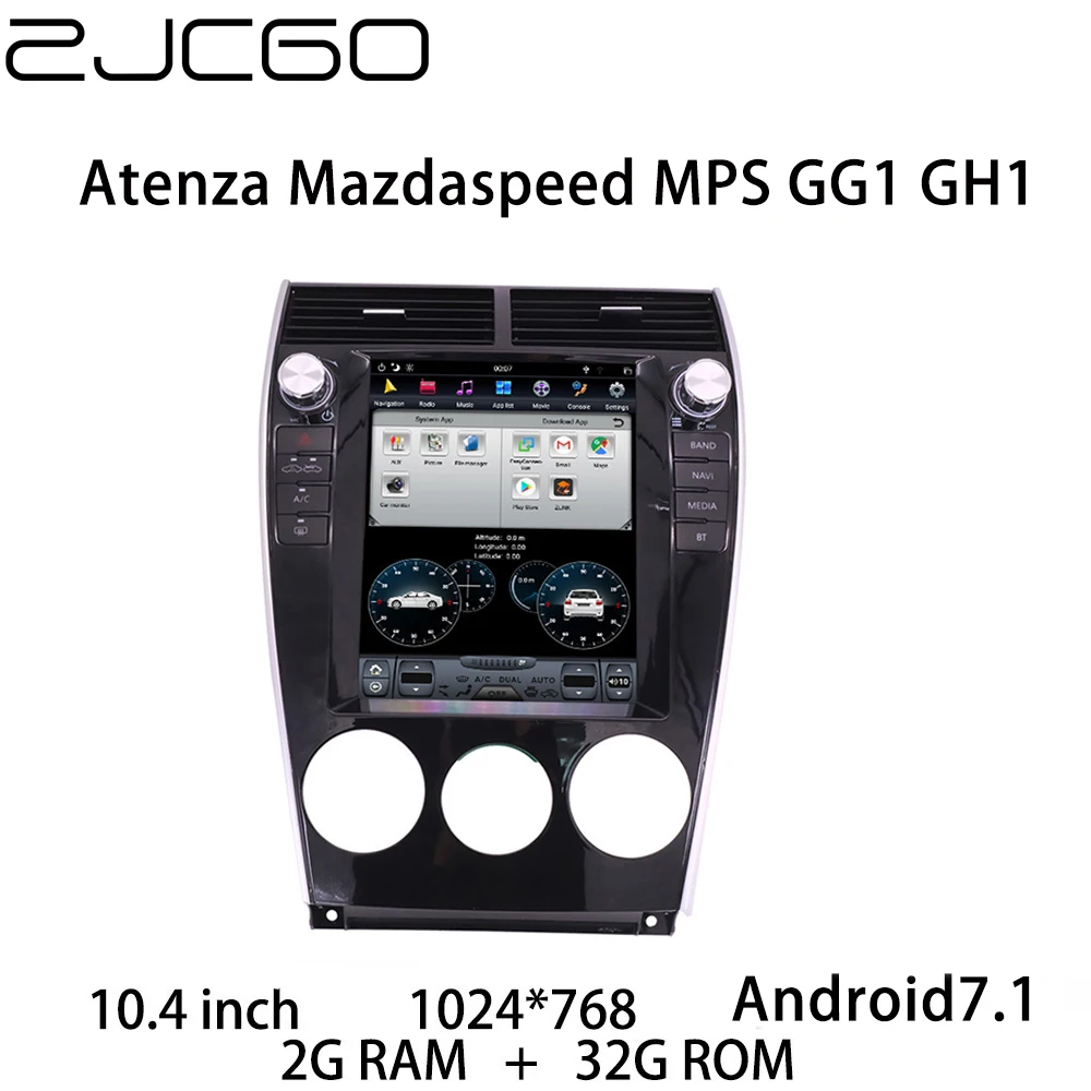 

Car Multimedia Player Stereo GPS DVD Radio Navigation NAVI Android Screen for Mazda 6 Mazda6 Atenza Mazdaspeed MPS GG1 GH1