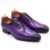 Daniel Shoes Итальянские мужские модельные туфли Из натуральной кожи Синий Фиолетовый Оксфорды Мужские свадебные туфли Party Whole Cut Формальные туфли для мужчин