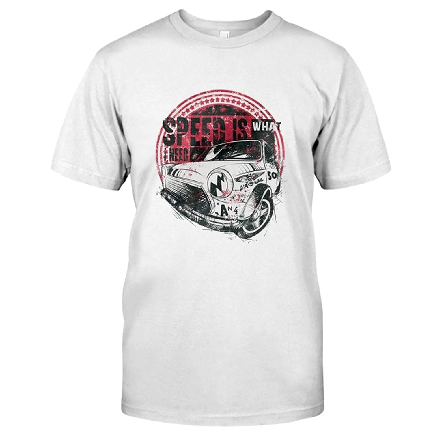 Черная футболка Speed-is-What-heec-car |