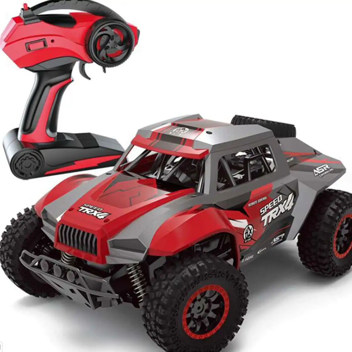 1/12 RC автомобиль 4WD дистанционное управление высокоскоростной автомобиль 2,4 ГГц электрический RC игрушки гусеничный грузовик багги внедорожные игрушки Дети Suprise подарки - Цвет: Red