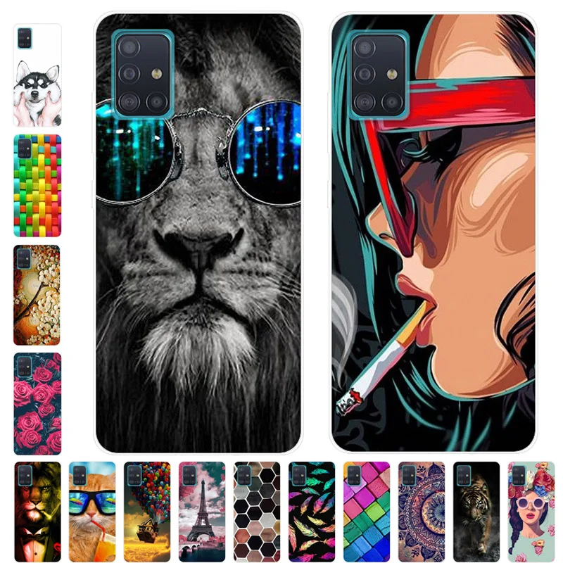 Для Samsung A31 чехол для телефона мягкий силиконовый Galaxy A 31 S20 FE 5G A41 2020 бампер