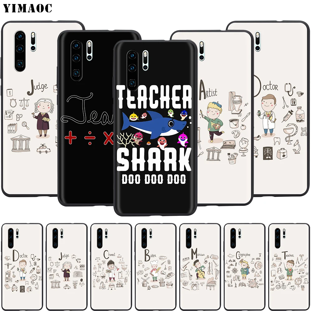 YIMAOC учитель художника доктора химика судья мягкий чехол для Huawei Honor Nova 6 7 9A 10X Y6P P40