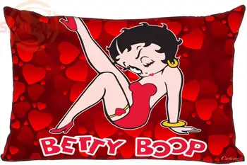 

Rectangle Zippered Classic Fashion Custom Betty Boop Pillow Cover 50X75cm Two sided Prints Pillow Case