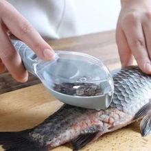 Brosse à écailles de pêche, grattoir, élimination rapide, couteau de poisson, nettoyage, éplucheur, détartreur, grattoir, Gadget de cuisine pour fruits de mer