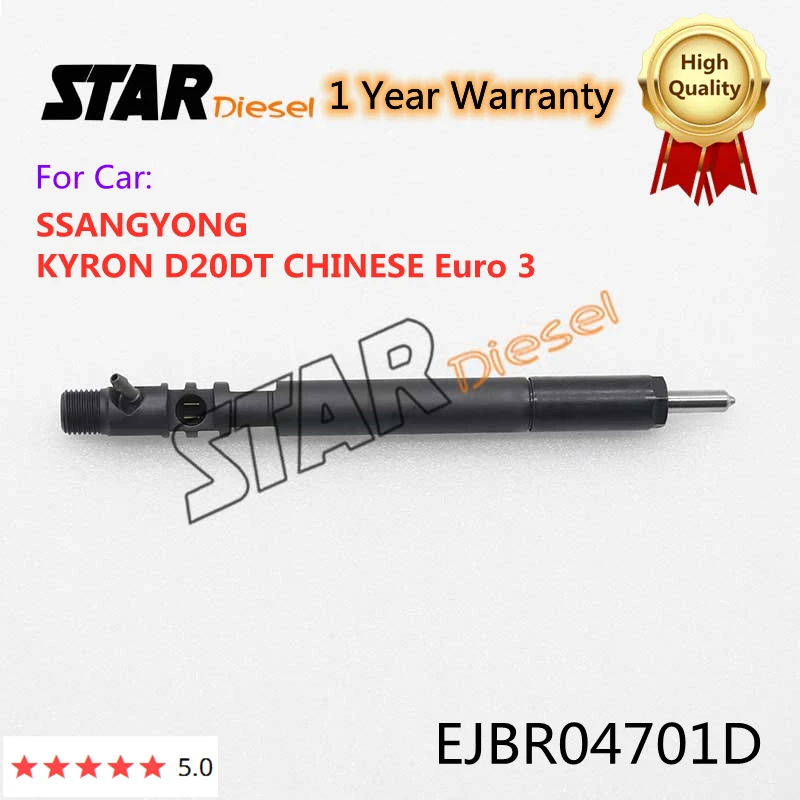 Para SSANGYONG KYRON D20DT Euro chino EJBR04701D Válvula de inyector diésel EJBR0 piezas de repuesto de EJB R04701D|Inyector de combustible| - AliExpress