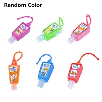 

30ML Reusable Mini Alcohol Hand Sanitizer Antibacterial Hand Gel Fruit Scented Disposable No Clean Waterless Moisturizing Gel