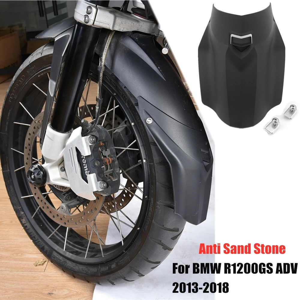 

Motorcycle Front Fender Extender Mudguard Extension Splash Guard Tire Hugger For BMW R1200GS LC R1200 GS LC Adventure 2013-2018