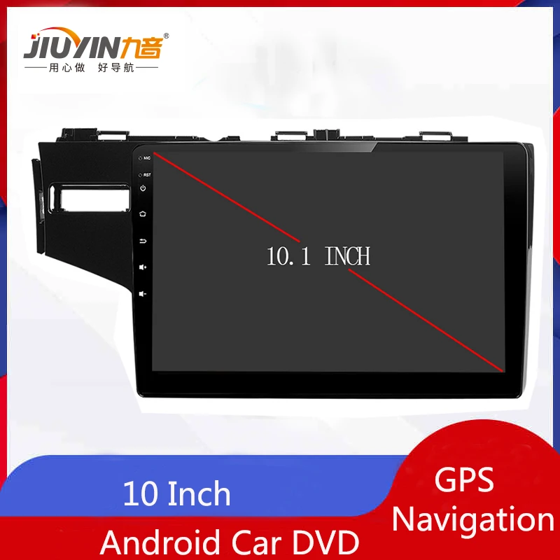 Flash Deal JIUYIN Android Car DVD Multimedia Player GPS For honda Fit 2014 2015 2016 2017 Audio Radio Stereo Navigation 0