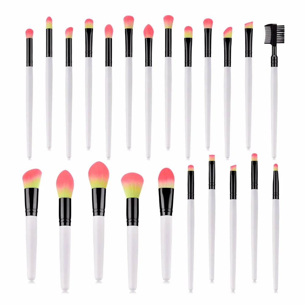 23PCS Professional Makeup Brushes Set Foundation Blush Face Powder Eye Shadow Brush Eyebrow Brush Makeup Tools