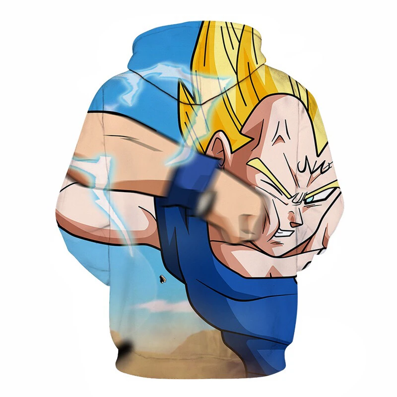 Новые аниме Dragon Ball Плюс Размер Толстовка для мужчин и женщин зимние пуловеры косплей 3D толстовки оверсайз Наруто 3D толстовки