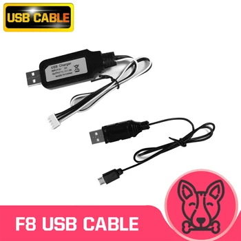 

F8 Battery Charging Cable And Remote Control Charging Cable Voltage 5V Charging Current 1.5A For F8 Drone Quadcopter USB Cabl