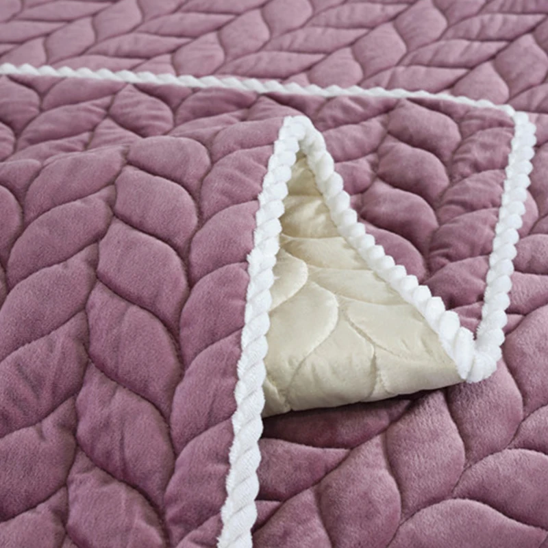 Thicken Plush Fabric Sofa Cover Lace Slip Resistant Slipcover Seat European Style Couch Cover Sofa Towel 5