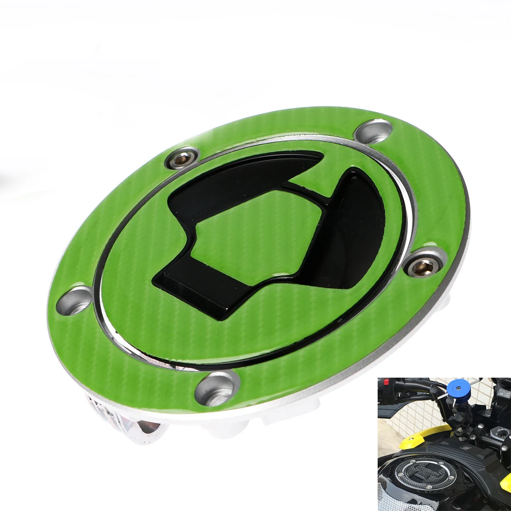 Для KAWASAKI ER6F 6N Z1000 Z1000SX Z800 Z750 9R 12R 3D бак из углеродного волокна газовая крышка