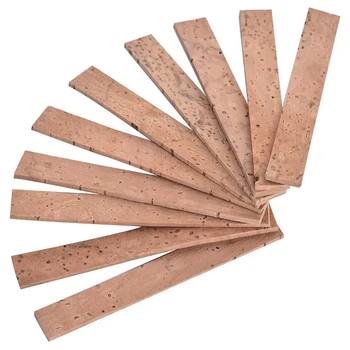 

SEWS-10 Pcs Clarinet Joint Cork Sheet Instrument Sax Repair Accessories Replacement Kit Replacement Kit,9.1X1.3X0.2Cm