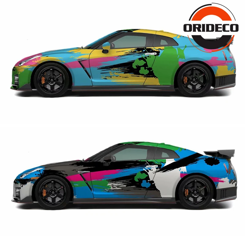 Best Offers 1.52X5/10/15/20/25/30M Nieuwe Collectie Rainbow Kleur Camo Vinyl film Kleurrijke Camo Vinyl Folie DIY Volledige Auto Decals Auto Styling Best Offers 1.52X5/10/15/20/25/30M Nieuwe Collectie Rainbow Kleur Camo Vinyl film Kleurrijke Camo Vinyl Folie DIY Volledige Auto Decals Auto Styling
