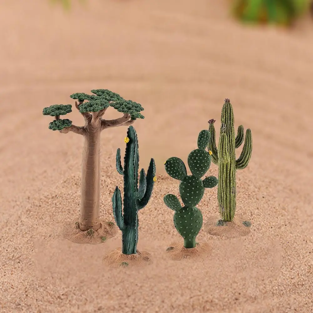 Simulated 3D Mini Cactus Ornament DIY Craft PVC Exquisite Miniature Cactus Decor Children's Educational Ornaments for Desk 2 Simulated 3D Mini Cactus Ornament DIY Craft PVC Exquisite Miniature Cactus Decor Children's Educational Ornaments for Desk 2