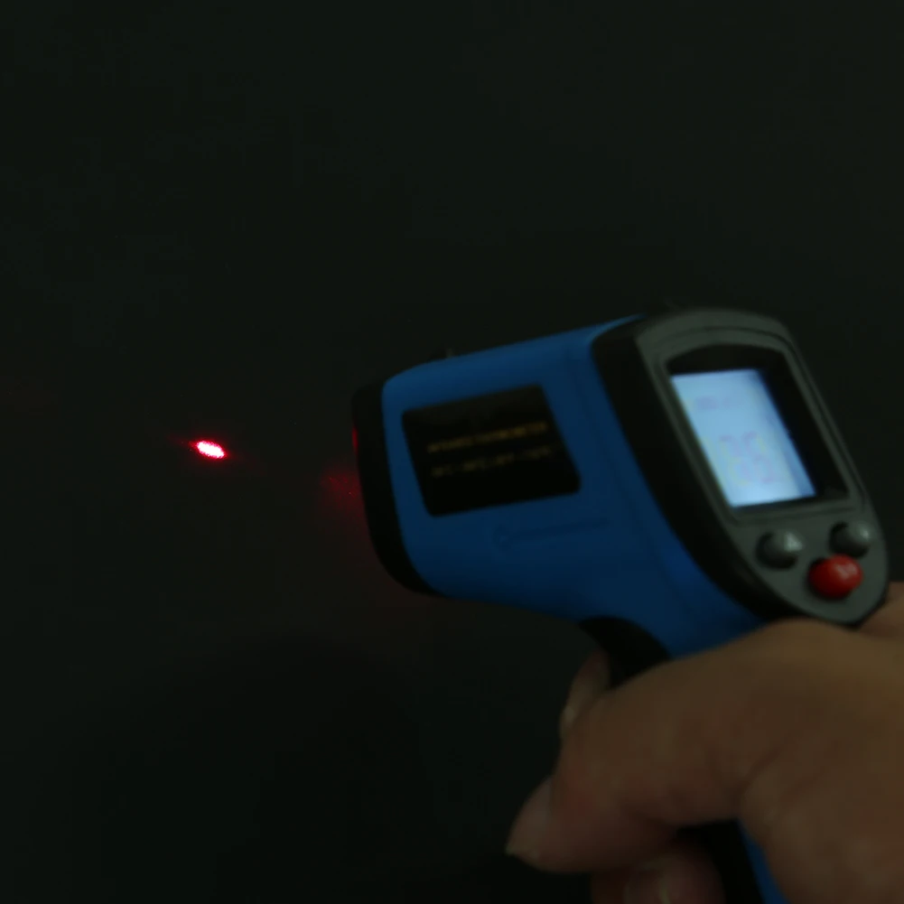 Цифровой инфракрасный термометр GM320, Бесконтактный ручной лазерный измеритель температуры, пирометр, ИК лазерная точка-50~ 380 Цельсия