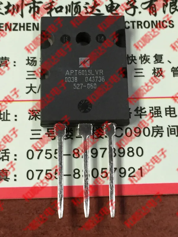 1 шт/APT6015LVR TO-264 600V 38A TO264