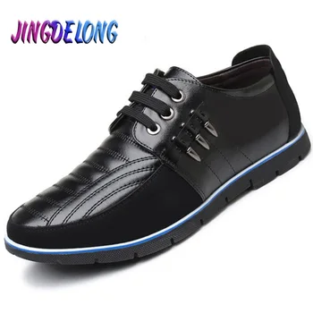 

New Men's Casual Shoes Summer Autumn Leather Men Shoes Fashion Men Loafers Italy Handmade Male Business Wedding Dress Shoes