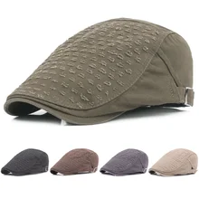 Мужская и женская кепка, регулируемая, повседневная, для вождения, для гольфа, гэтсби, газетная кепка, унисекс