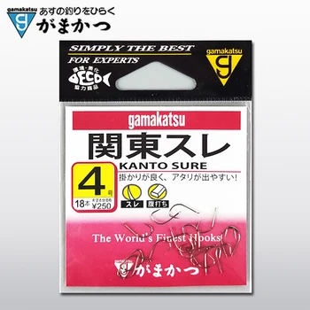 

3PCs/package Gamakatsu Hook Original Imported Hook Guandong Brown Barbed Hook