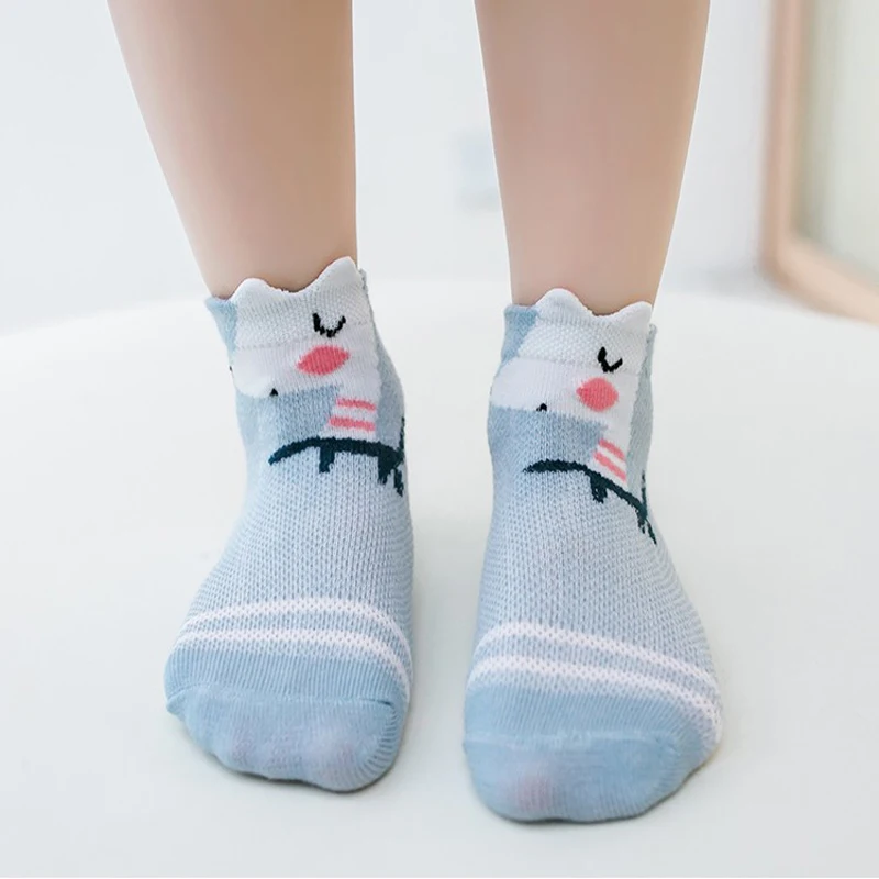 Infant Baby Socks Baby Socks for Boys Girls Cotton Mesh Newborn Toddler First Walkers Clothes Accessories 5Pairs/lot baby socks