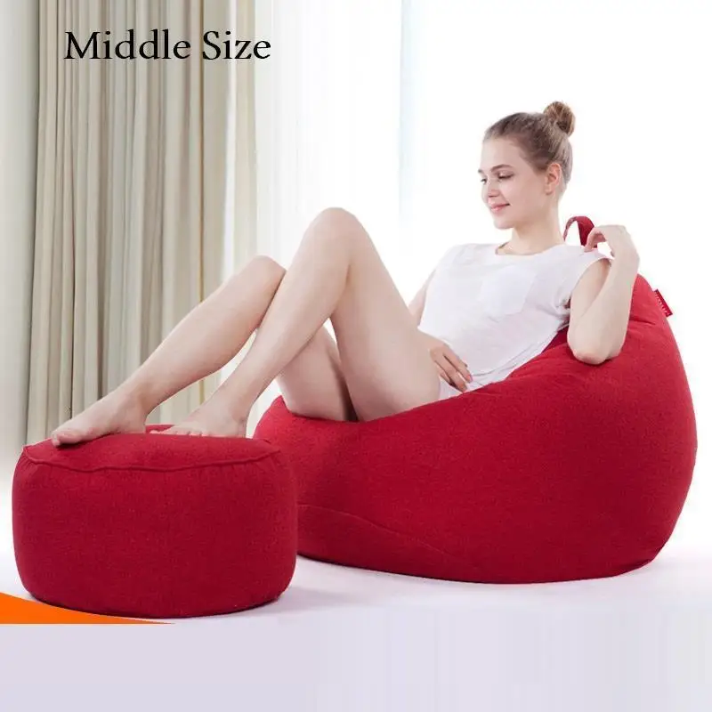 Zitzak Золотой Кадир Sillones Tatami Boozled односпальная кровать Sedia компьютерная Puf Koltuk Stoelen Puff Asiento стул Cadeira диван Сумка - Цвет: Number 23