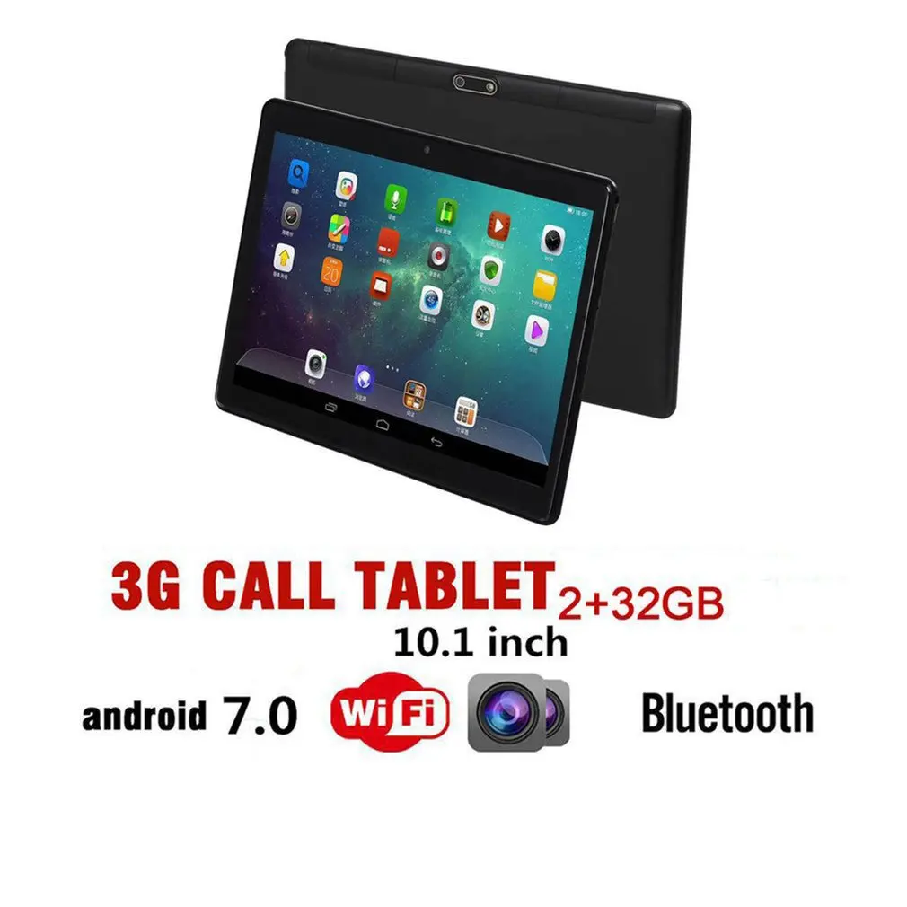  Metal Shell Tablet 10.1 inch Tablet 2GB/4GB RAM 32GB/64GB ROM for Android 7.0 Phablet Tablet Pc