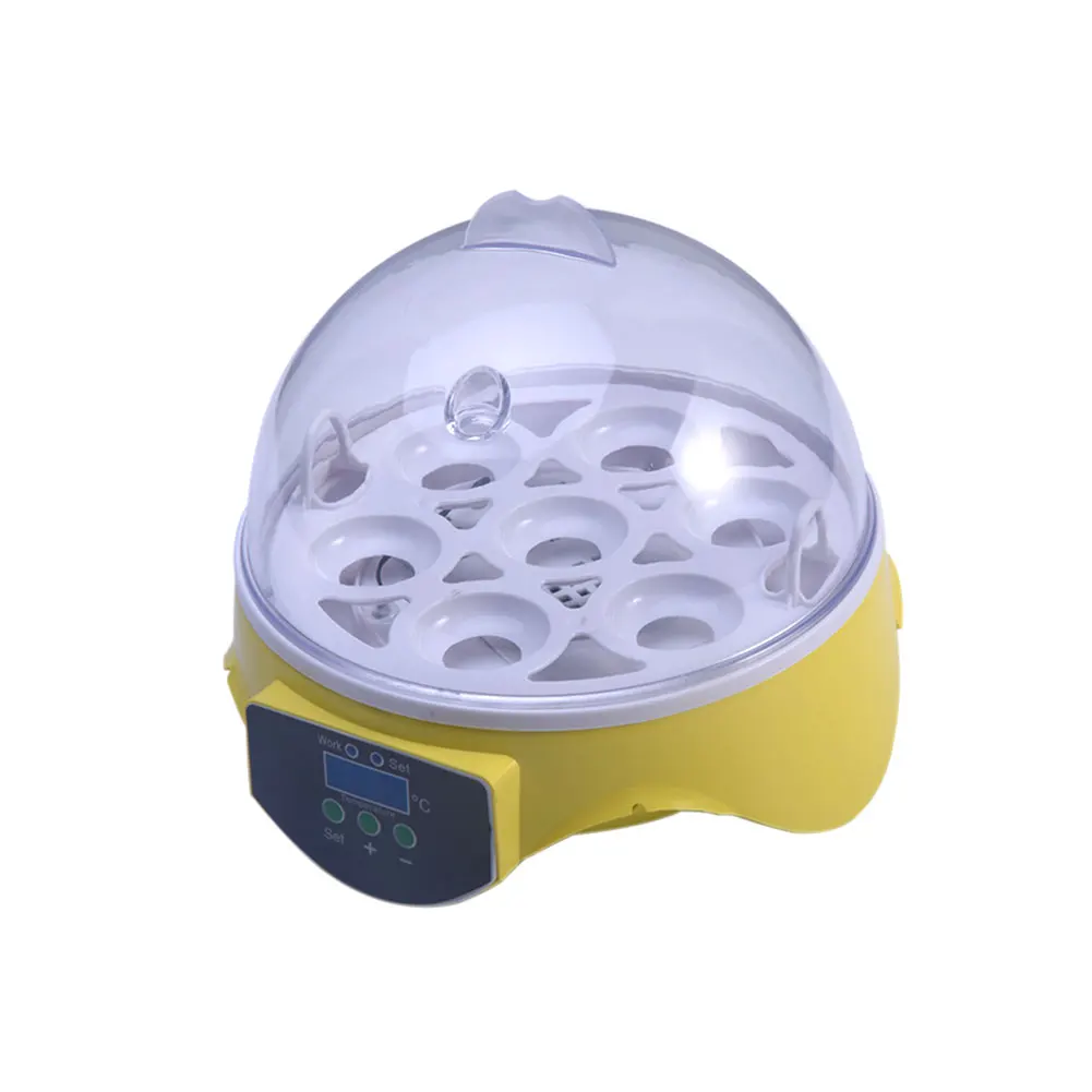 Automatic 7 Eggs Turning Poultry Incubator Digital Temperature Control Hatcher Chicken Duck Bird Hatcher