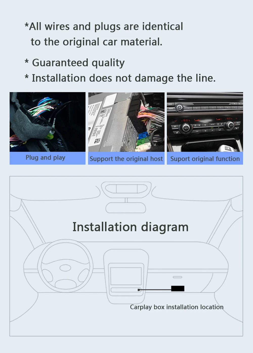 Беспроводной Carplay для Lexus навигация GS/LS/ES/IS/UX/LX/RC Apple обновление системы carpaly модуль oem Экран