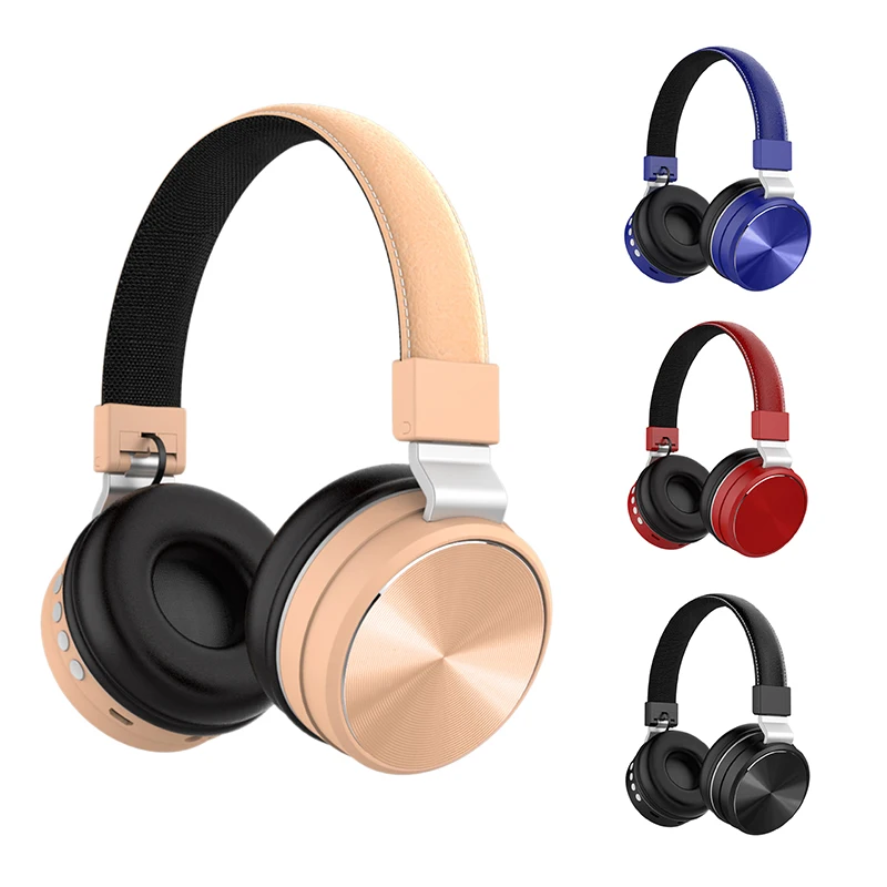 B006 Bluetooth Headset Binaural Heavy Bass Wireless Headset Adjustable Hifi Deep Bass Headset with Music Stereo