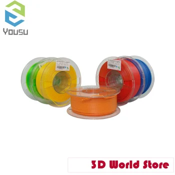 

3D printer use PLA filament consumable biodegradable Multi color/ 1.75mm 1kg 340M/environmental protection ,high pureness