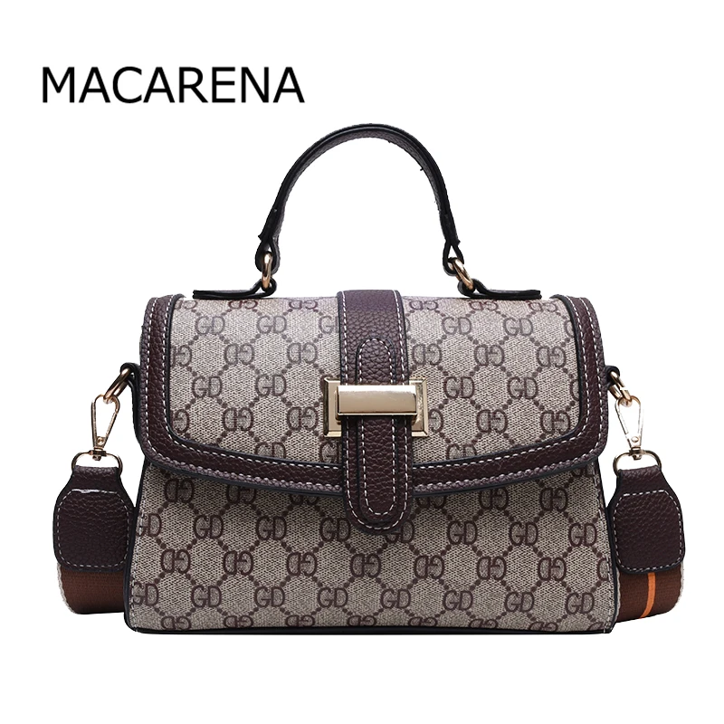 

Designer Vintage Women's Handbags High Quality Female Shoulder Bags Girls Leather Purses Luxury Handbags Women Bags