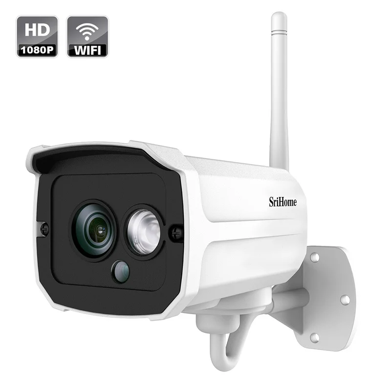 1080P Водонепроницаемая камера ночного видения sd-карта слот SH024 беспроводная Wifi ip-камера 2.0MP CCTV наружная камера системы безопасности