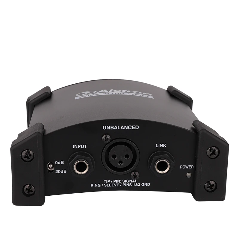 Alctron DI100 активная коробка используемая для записи гитары и сцены студии|box studio|boxe