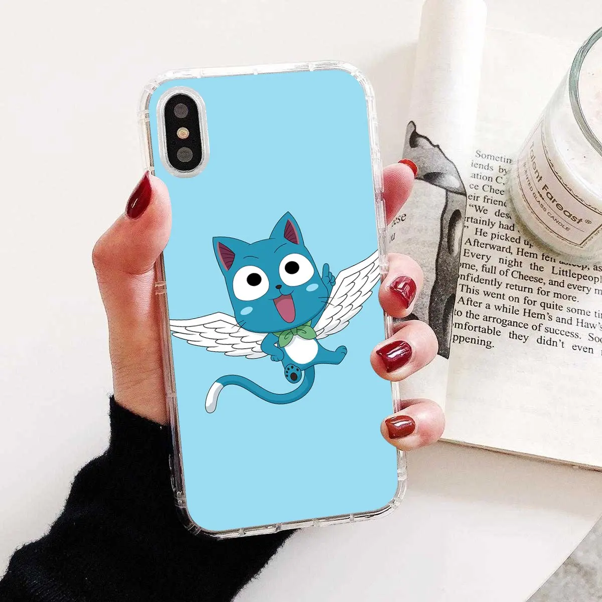 Силиконовый чехол Natsu для телефона Huawei Honor Y5 2018 2019 8S 9X Pro 20 10 10i Lite | Мобильные
